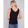 Reversible Bamboo Cami - Black