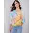 Printed Dolman Sweater - Multicolor