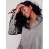 Solid Gutsy Satin Shirt - Spruce