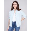 Tencel Button-Down Shirt - Denim