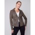 Vintage Faux Leather Perfecto Jacket - Spruce