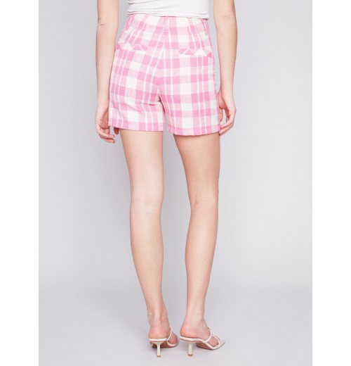 Yarn Dye Checkered Shorts - Light Punch